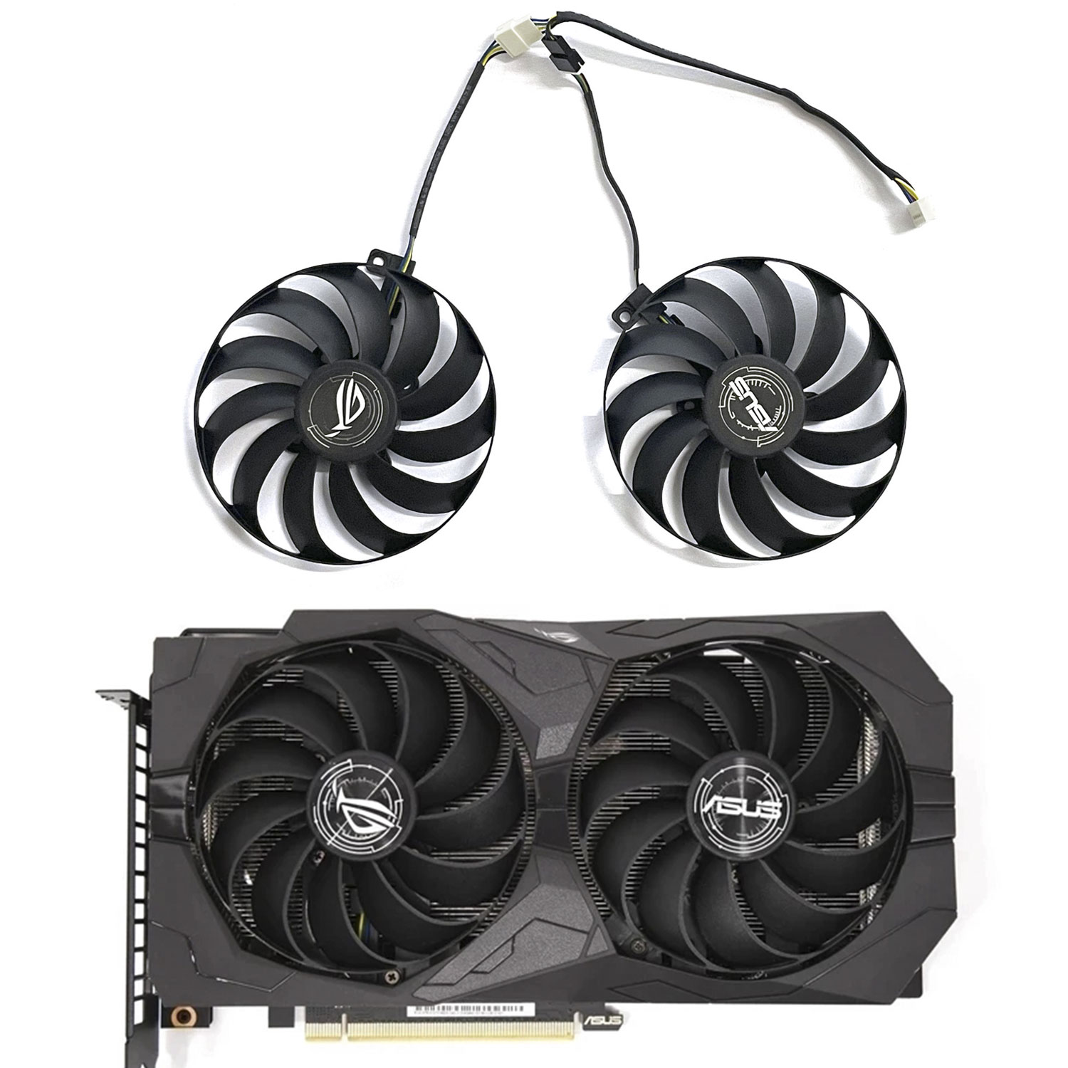 Rtx 4080 Super 16Gb - Вентилятор для видеокарты 95 мм T129215SU