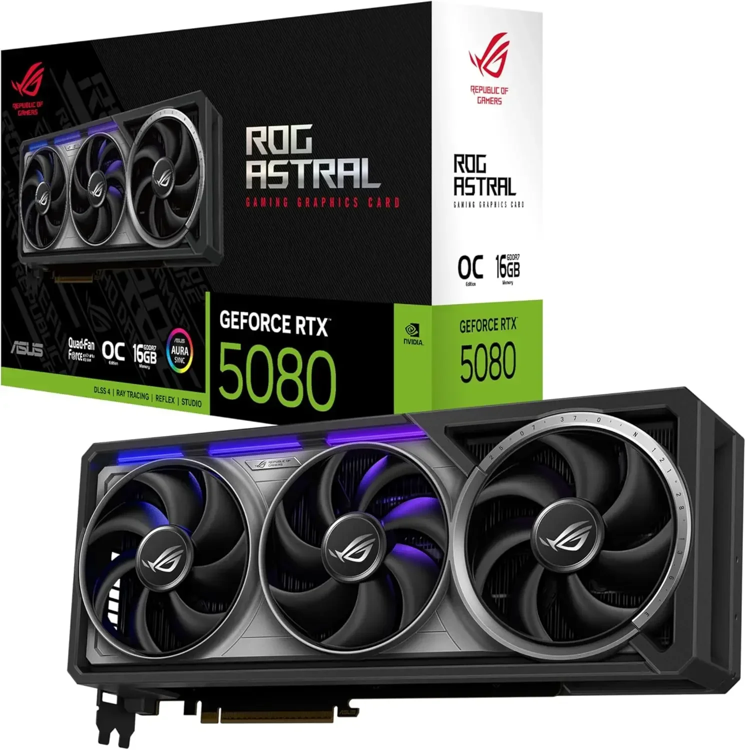 Видеокарта Astral RTX 5080 OC  – обзор и цена Rtx 5080 16Gb