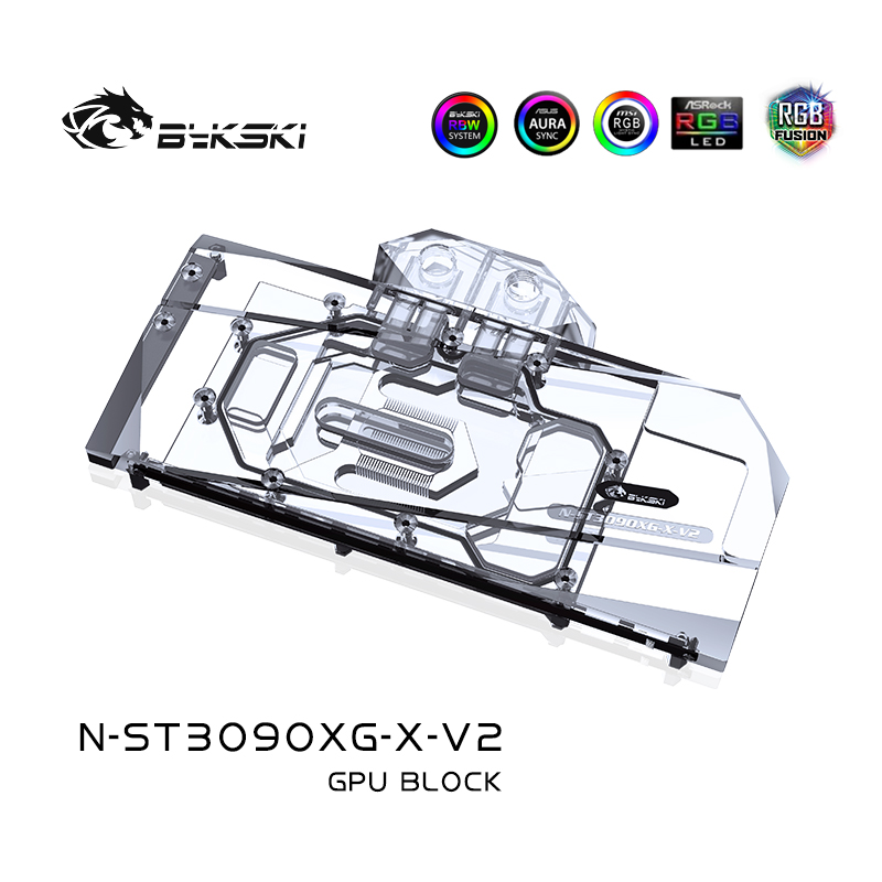 Водяной блок Bykski для Zotac  – обзор и цена Rtx 4090 Water Block