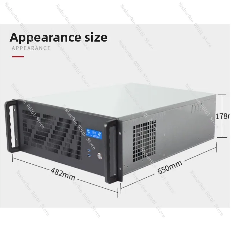Серверный корпус 4U с 12 слота – обзор и цена Server Gpu Chassis 4U